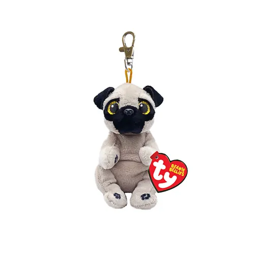 Ty Izzy Dog Beanie Bellies Clip in beige von Ty