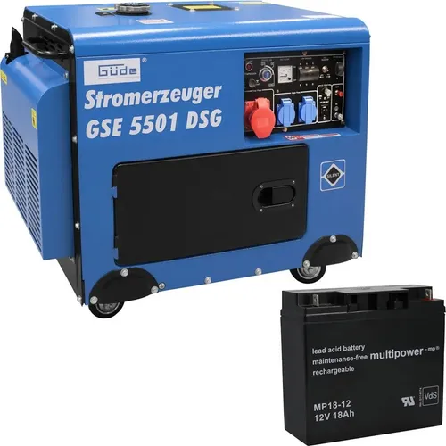 Güde Stromerzeuger GSE 5501 DSG Dieselgenerator SILENT