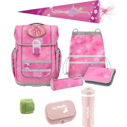 Familando Ballerina Schulranzen Set für Mädchen