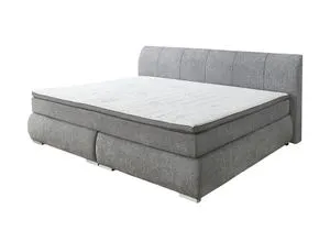 Produktbild sun garden Boxspringbett FEDRA LF 240x200 cm silber