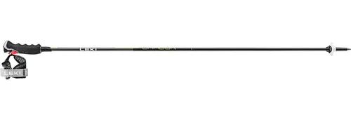 LEKI Carbon 12 3D Skistöcke schwarz - 125cm - Skistöcke mit innovativem Trigger 3D-System für maximale Kontrolle und Sicherheit, ideal für anspruchsvolle Skifahrer.