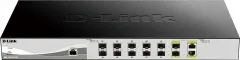 D-Link DXS-1210 Rackmount 10G Smart Switch - Netzwerk-Switch mit 2x RJ-45/SFP+ und 10x SFP+, ideal für hohe Datenübertragungsraten in Rackmount-Umgebungen.