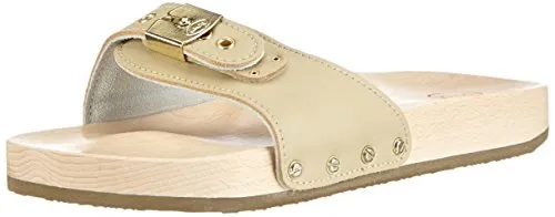 Produktbild Scholl PESCURA Flat Clogs für Unisex-Erwachsene, Beige (Sand)
