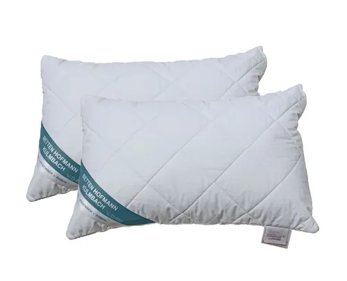 Betten Hofmann Kopfkissen 2 Stück – Allergikerfreundliche Faserkissen 40x60 cm