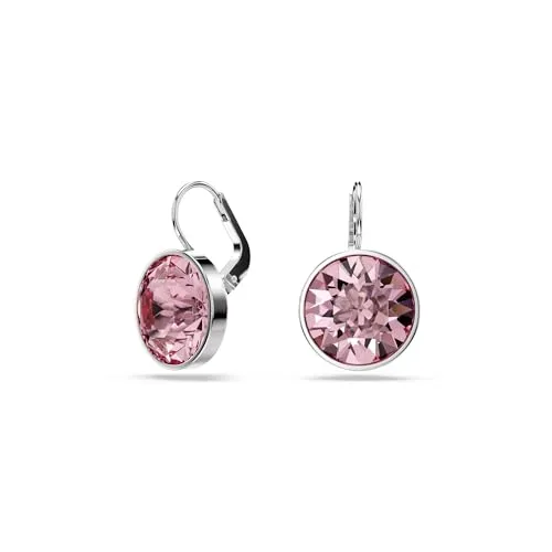 Swarovski Bella Drop-Ohrhänger in pink von Swarovski