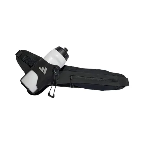 adidas Performance Gürteltasche RUNNING TRINKFLASCHENGÜRTEL - Gürteltasche für Läufer, mit Platz für Trinkflasche und bequemem Tragekomfort während des Trainings.