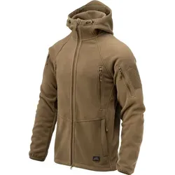 Helikon-Tex Patriot Fleece Jacket MK 2 coyote - Funktionsjacke aus leichtem Hybrid-Fleece-Material für optimales Körperklima und Wärme. Mit 7 praktischen Taschen und Reißverschluss-Belüftungen für höchsten Tragekomfort bei Outdoor-Aktivitäten.