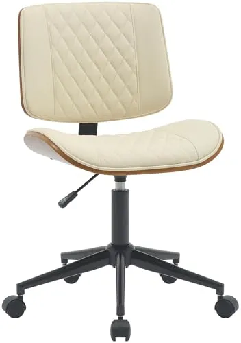 CLP Bürostuhl Plover mit Kunstlederbezug in braun von CLP