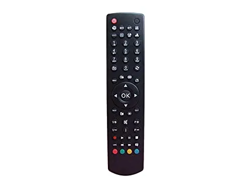 Dakana Fernbedienung für Telefunken TV Fernseher Remote Control / VE04 / L24H185N2 TLFK22LEDPVR1 D32H125N2 D32H125N3 D32H125N3C D39F185N3C L22F185D3D L24H185N2 L50F185N3C T32R900 DVB-T T37R761 FHD