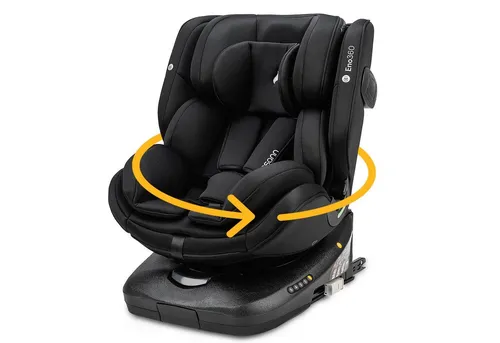 Osann Autokindersitz Eno360 - Sicherer 360° Kindersitz für Kinder von Geburt bis 12 Jahre - Kindersitz mit 360° Drehfunktion, ideal für Reboard bis 4 Jahre, sicher und komfortabel für Kinder von 40-150 cm. Perfekt für jede Autofahrt.