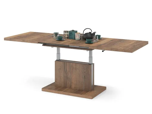 Mazzoni Aston Ausziehbarer Couchtisch in beige von Mazzoni