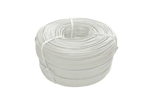 maDDma Keder 10m Keder Ø 4mm x Fahne 7mm Kederband Biese Paspelband Wulstband, (10 m-Strang), Ø 4mm x Fahne 7mm weiß