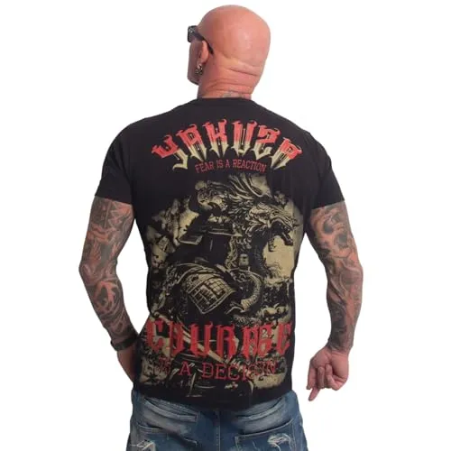 Yakuza Herren Courage T-Shirt von Yakuza