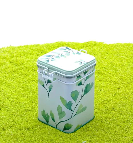 Produktbild EIGENart Teedose Dose Case mit Bügelverschluss Gingko  150g