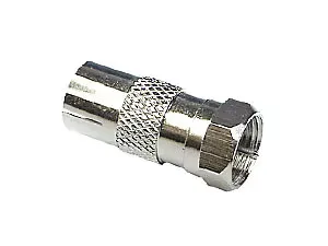 F-Adapter, Stecker/Koaxkupplung
