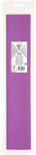 Rolle Krepppapier in flieder - 95110C Clairefontaine