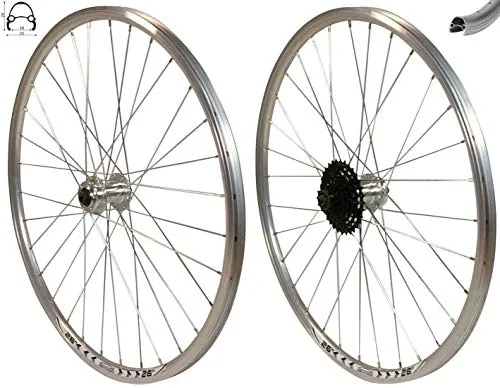 REDONDO 26 Zoll Laufrad Set mit 9-fach Shimano Kassette