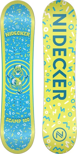NIDECKER SCAMP Snowboard 2026 - 100 in blau von NIDECKER