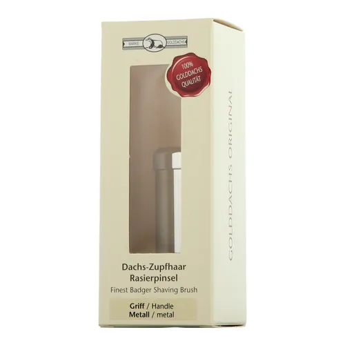 Golddachs Finest Badger Rasierpinsel Travel-Pack von Golddachs