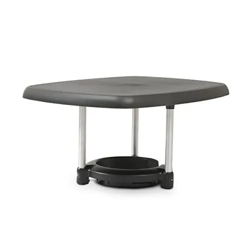 Hot Wok Top Line Tisch für Propan-Gasflasche - Stabiler und tragbarer Camping-Tisch für 5 kg oder 10 kg Gasflaschen, ideal für Outdoor-Küchen mit nur 2 kg Gewicht und kompakten Maßen von B 60 cm x T 43 cm x H 79 cm.