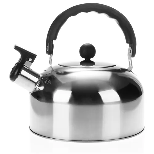 Teekessel 1,5 L - Camping Wasserkessel aus rostfreiem Edelstahl - Flötenkessel