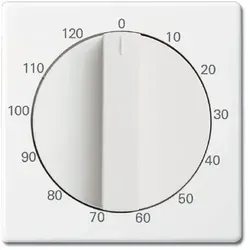 Busch-Jaeger 1771-84-103 Zentralscheibe mit Drehknopf mit Griff, mit Aufdruck 