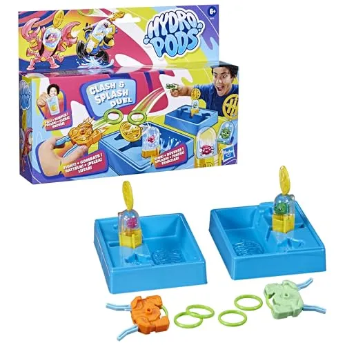 Hydro Pods Clash & Splash Duell, mit Wasser aktiviertes Battle-Spielzeug