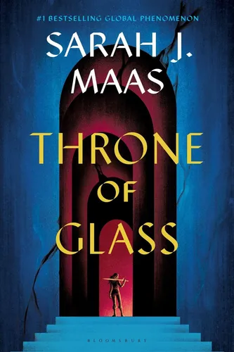 Throne of Glass - Fantasy-Roman über die Assassinin Celaena Sardothien, die in einem tödlichen Wettbewerb um ihre Freiheit kämpft und dunkle Geheimnisse im Schloss aufdeckt.