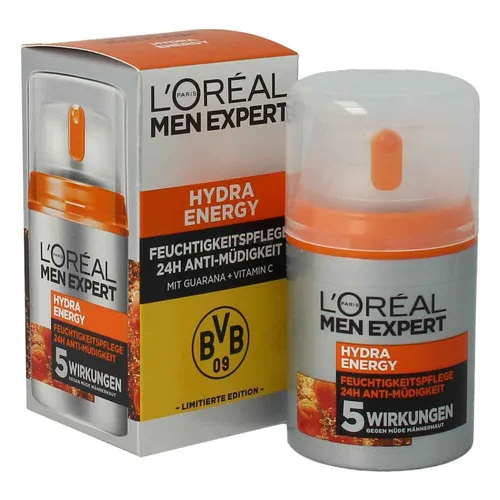 L´Oreal Men Expert Hydra Energy 24h *Limitierte Edition BVB*  Anti-Müdigkeit 50