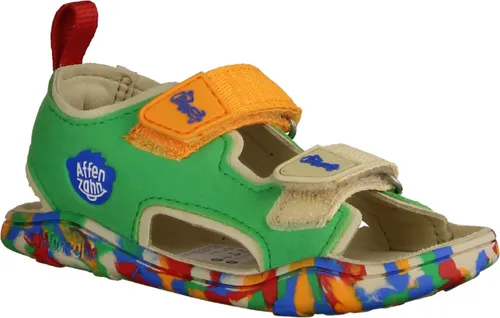 Affenzahn Sandale 10 Jahre Jungen Barfußschuhe in Grün, Größe 29