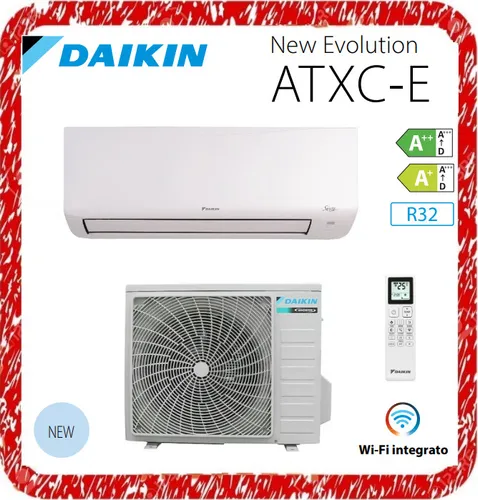 DAIKIN ATXC35E/ARXC35E KLIMAGERÄT EINZEL INVERTER 12000BTU  WIFI INKLUSIVE
