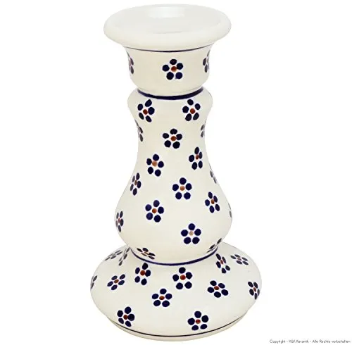 Original Bunzlauer Kerzenständer im Dekor 225