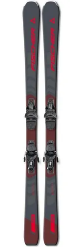 Fischer RC Fire SLR 150cm - All Mountain Carvingski mit Bindung - Alpin-Ski für Anfänger bis Fortgeschrittene, mit On-Piste Rocker für einfache Kontrolle und maximalen Fahrspaß auf der Piste.