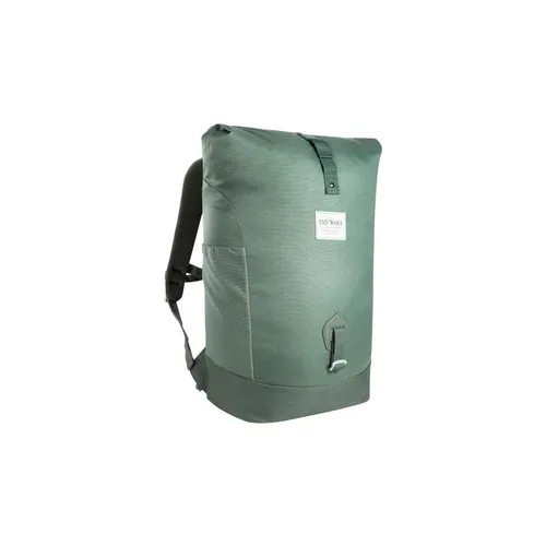 Tatonka Grip Rolltop Pack 25 Kapok - Stylischer Daypack in sage green - Robuster Rucksack mit 25 Litern Volumen, gefertigt aus recyceltem Polyester und Kapok, ideal für umweltbewusste Stadtbewohner und Abenteurer.
