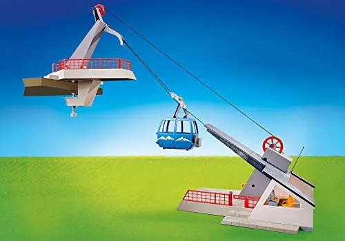 PLAYMOBIL 9830 Seilbahn mit Bergstation (Folienverpackung)