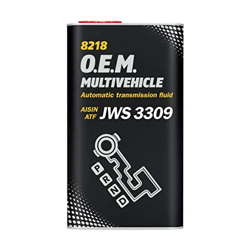 MANNOL MN8210-4ME ATF Multivehicle Automatikgetriebeöl 4L - Getriebeöle - 4L Hochleistungs-ATF für verschiedene Fahrzeugmarken, sorgt für optimale Schaltvorgänge und schützt vor Verschleiß.