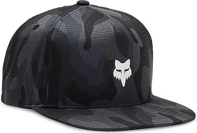 Fox Racing Herren Fox Head Camo Tech Snapback Hut - Mützen & Hüte mit feuchtigkeitsableitenden Eigenschaften, ideal für aktive Tage und optimalen Tragekomfort.