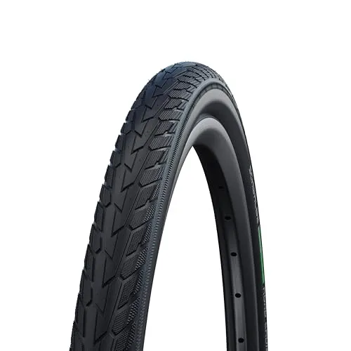 Schwalbe Reifen Road Cruiser KGuard HS377 44-484 22 x 1 1/2 Reflex schwarz - Fahrradreifen mit Reflexstreifen für erhöhte Sichtbarkeit, ideal für sicheres Fahren bei Tag und Nacht.