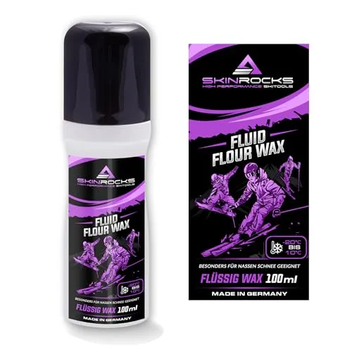 SkinRocks flüssig Fluor Wachs fluoriertes Universal Skiwachs Fluid Wax
