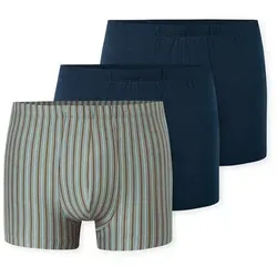 Schiesser Herren 3 Pack Unterwäsche Shorts - Retroshorts für Herren aus Bio-Baumwolle, mit softem Komfortbund für hohen Tragekomfort und optimale Passform.