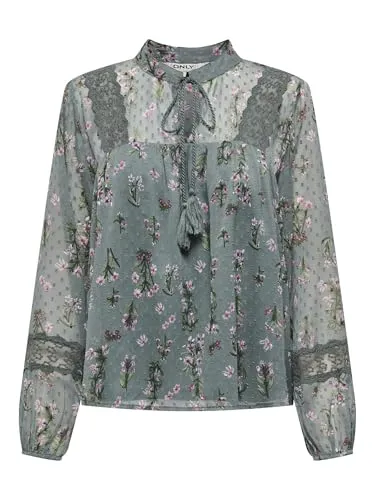 ONLY Female Top ONLTESSA - Stylisches Tanktop für Damen - Tanktops & Träger-Tops für Damen, normal geschnitten aus 100% Polyester für hohen Tragekomfort und vielseitige Kombinationsmöglichkeiten.