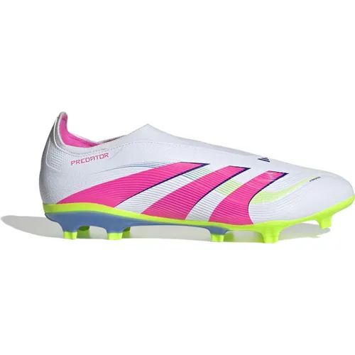 adidas Unisex Predator League Laceless FG/MG Fußballschuh - Fußballschuhe mit regulärer Passform und schnürsenkellosem Design, ideal für verschiedene Böden dank der vielseitigen Controlplate.