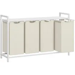 Wäschekörbe Weiß von VASAGLE