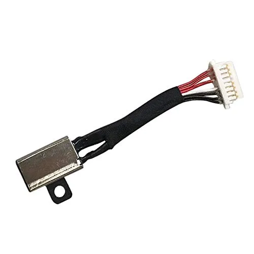 Gintai Strombuchse DC Power Jack DC Dock DC Port Flex Ladebuchse für Dell Ins-piron 15 5568 5578 5579 7558 7568 7569 7570 7573 7580 P55F P58F P70F001 P70F002 0PF8JG 0JDX1R 0248FC JDX1R 450.07R03.000