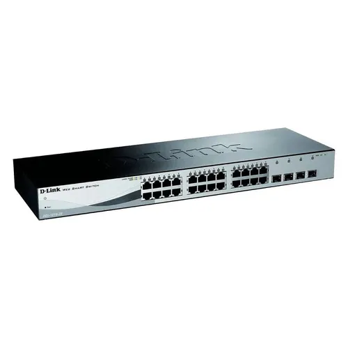 D-Link DGS-1210-28: 28-Port Gigabit Switch - Netzwerk Switch mit 28 Ports, ideal für große Netzwerke und bietet hohe Leistung sowie einfache Verwaltung.