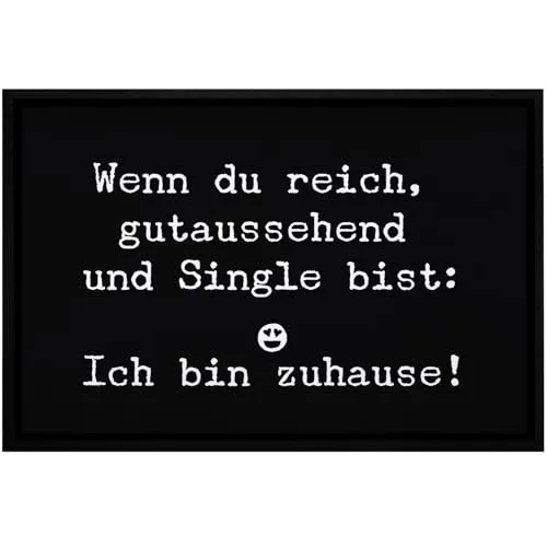 Fußmatten Weiß von MoonWorks