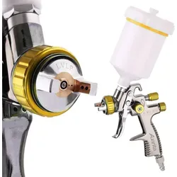 Auarita LVLP Technology Spritzpistole L-898 - Lackierpistole mit 600 ml Fassungsvermögen, ideal für präzise und dünne Farbschichten. Mit drei Einstellmodi und optimal für niedrigen Druck – perfekt für jede Werkstatt.