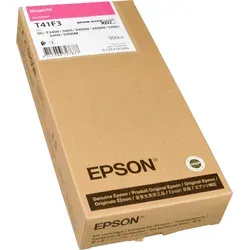 Epson UltraChrome XD2 T41F340 - Original Magenta Tintenpatrone 350ml, für brillante Druckergebnisse und hohe Farbtreue