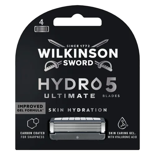 Wilkinson Hautfeuchtigkeit Hydro 5 Ultimate Rasierklingen (4x) (W950103900)