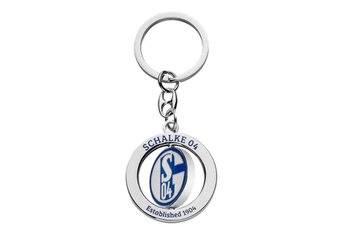 FC Schalke 04 Schlüsselanhänger Schlüsselanhänger Spinning (1-tlg)
